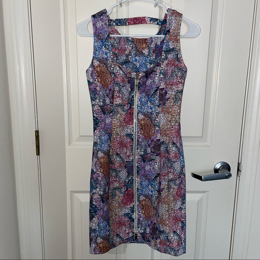 multicolor floral dress - Picture 2 of 6